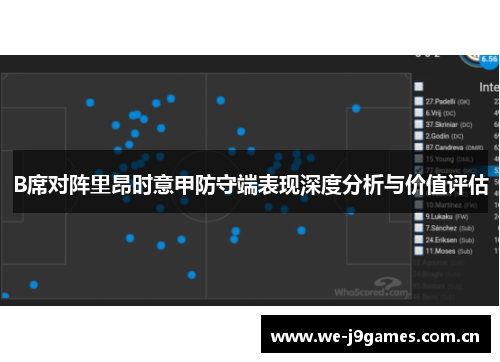 B席对阵里昂时意甲防守端表现深度分析与价值评估 B席对阵里昂时意甲防守端表现深度分析与价值评估